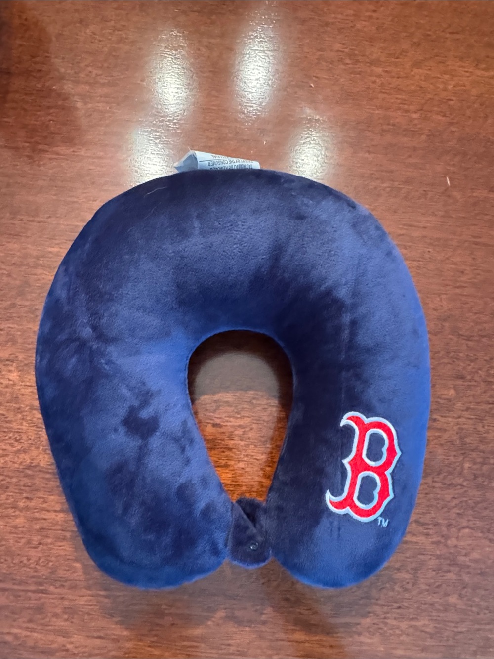 MLB Red Sox Navy Travel Neck Pillow